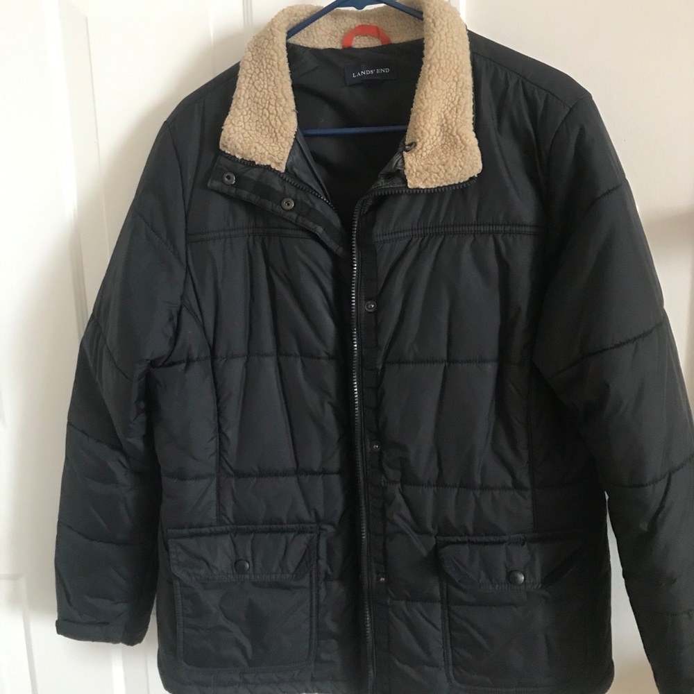 Lands End Puffer Jacket